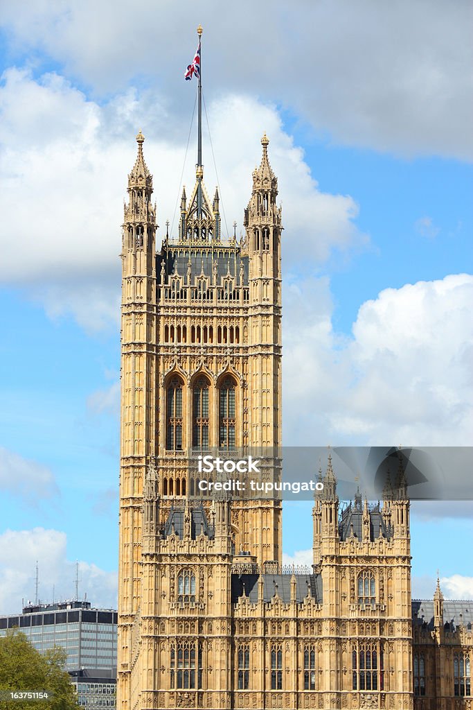 London-Victoria Tower - Foto stock royalty-free di Ambientazione esterna