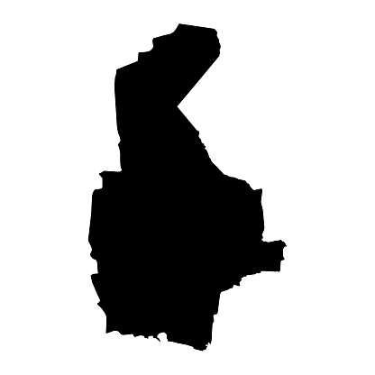 Sistan and Baluchestan province map, administrative division of Iran. Vector illustration.