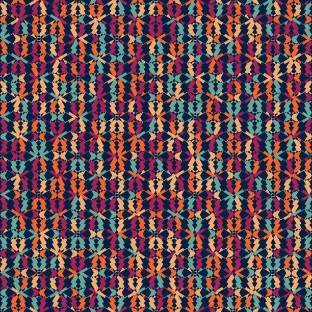 Vector illustration of Retro seamless pattern