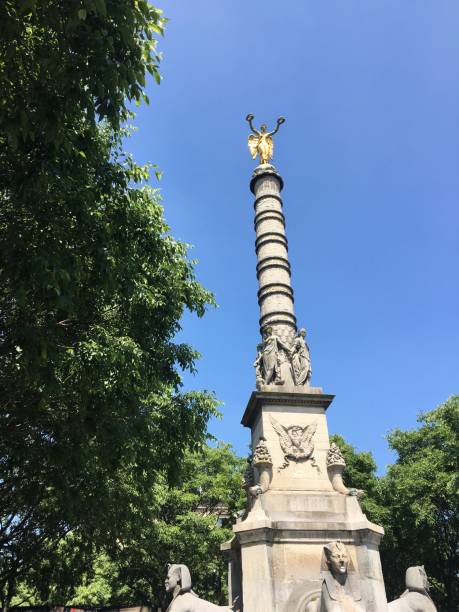 istock Obelisk in a park in Paris, France 1637665765