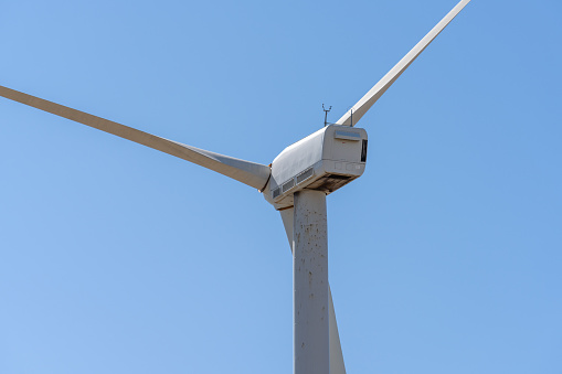 renewable energy wind turbines electricity production in Maranchon, Guadalajara