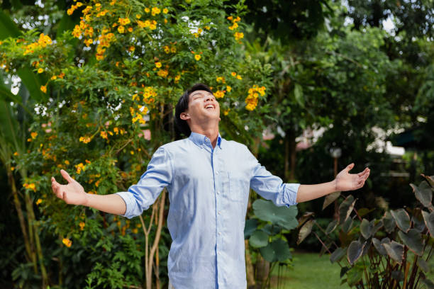 istock People enjoy nature in a park. 1637710192