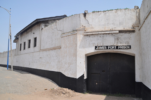 The former Fort St. James in Accra, Ghana.