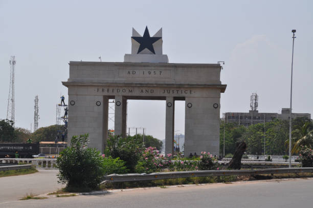 istock Black Star Memorial in Accra, Ghana. 1637728138