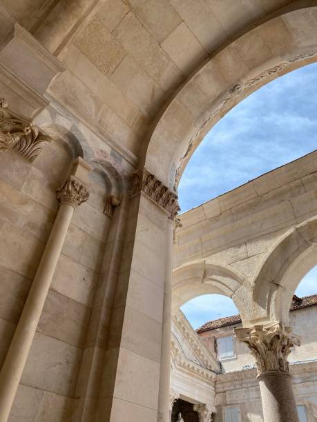istock Diocletian Palace in Split Old Town, Croatia 1637769469