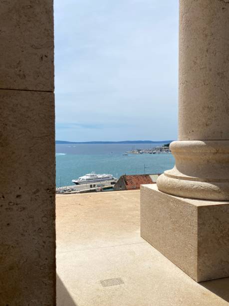 istock Diocletian Palace in Split Old Town, Croatia 1637770345