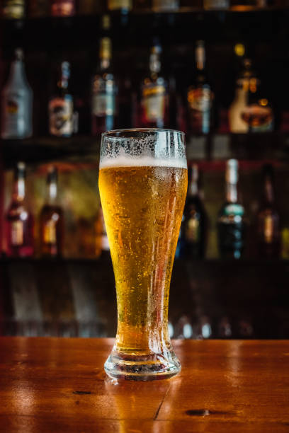 istock A pint of beer on a bar counter 1637949261