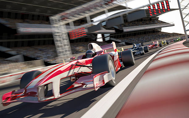 istock open-wheel single-seater racing car Type Racing 163802686