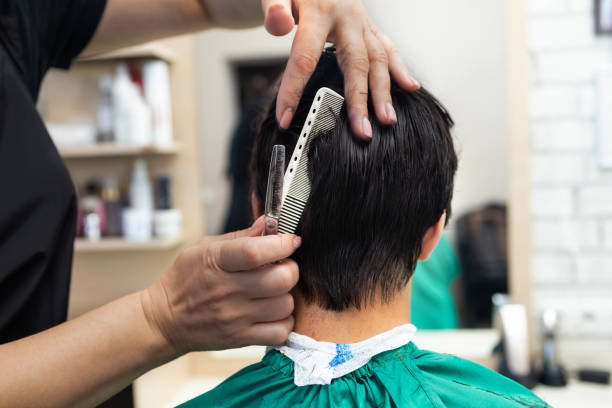 istock Young man in the salon 1638054821