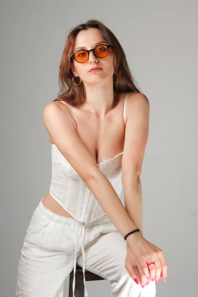 istock Studio portrait of young woman 1638110954
