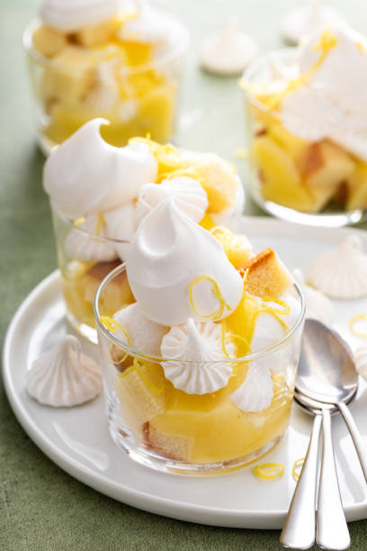 istock Lemon meringue and pound cake trifle in a glass 1638113822