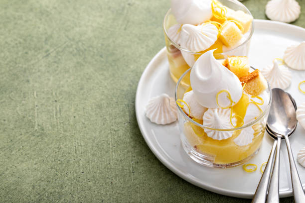 istock Lemon meringue and pound cake trifle in a glass 1638114365