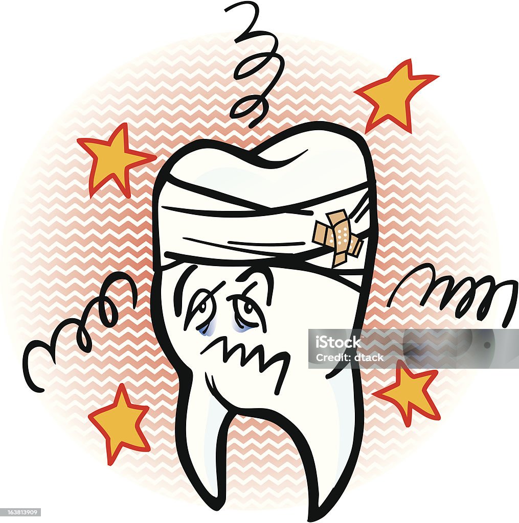 Sierra de dientes - arte vectorial de Asistencia sanitaria y medicina libre de derechos