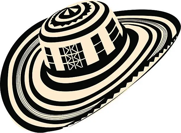 Vector illustration of Flipped Hat