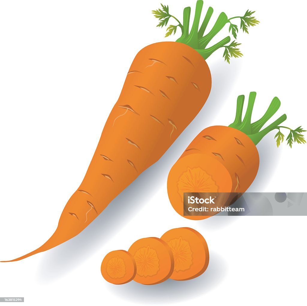 Zanahoria - arte vectorial de Alimento libre de derechos