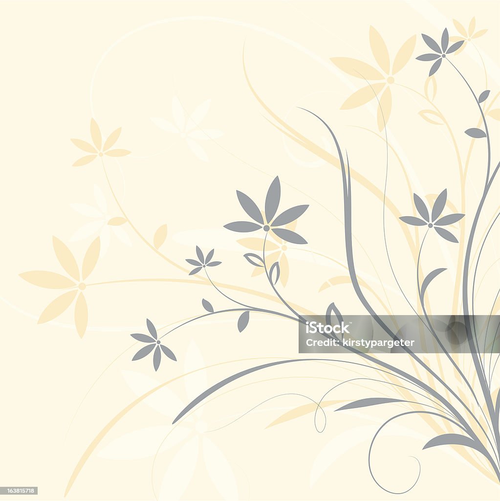 Floral abstrait - clipart vectoriel de Abstrait libre de droits