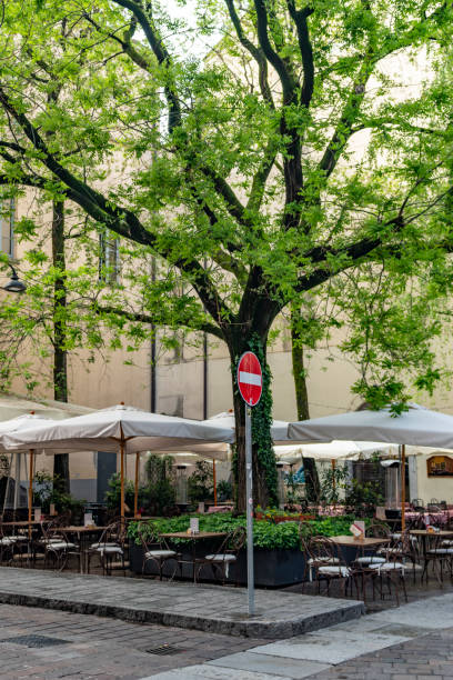 istock Outdoor restaurant in Como in Italy 1638157977