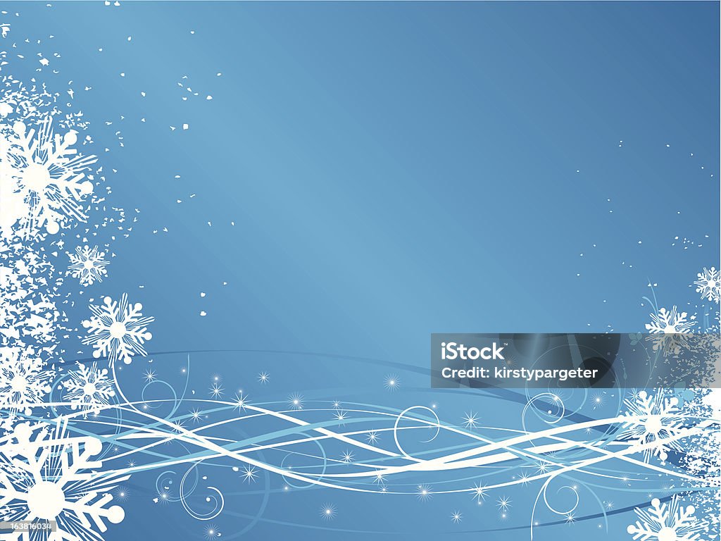 Winter abstract Decorative winter abstract background. Abstract stock vector