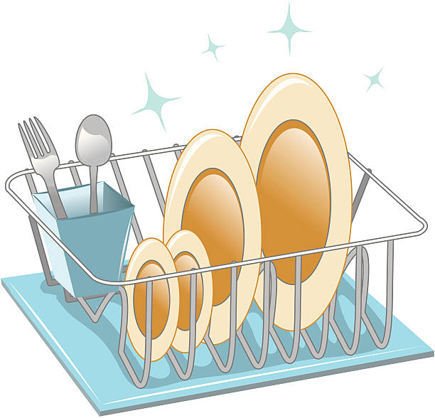 Dish Rack Graphic Dish Rack Clip Art