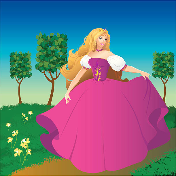Princesse - Illustration vectorielle