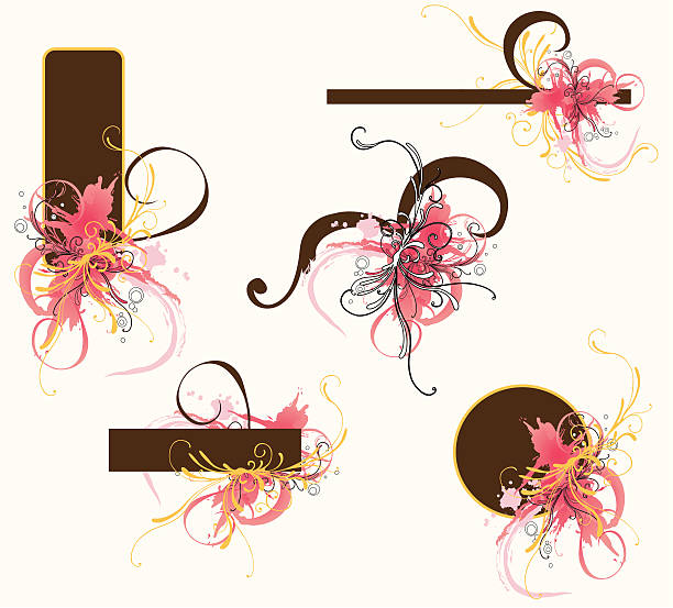 Design elements vector art illustration