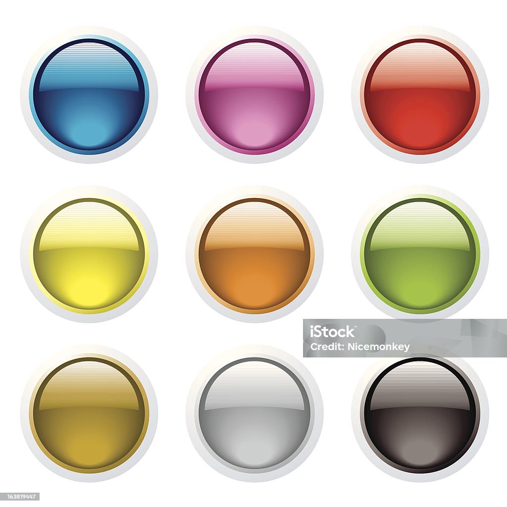 gel bouton rim - clipart vectoriel de Abstrait libre de droits