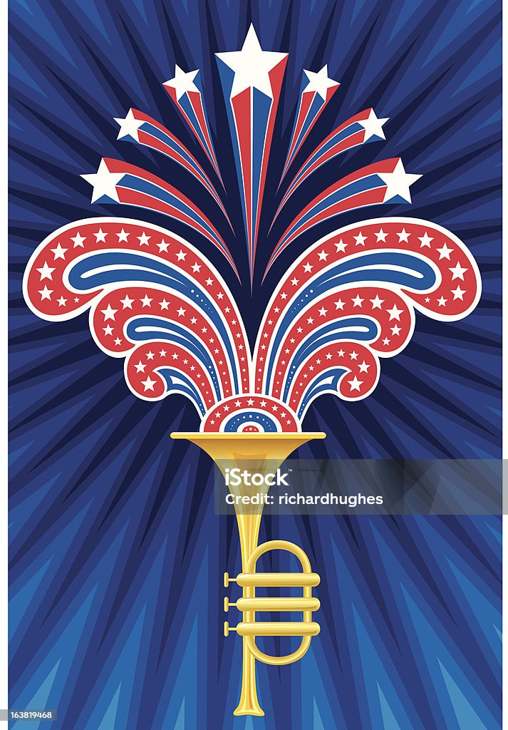 Звезда блестками Топ Trumpet - Векторная графика Без людей роялти-фри