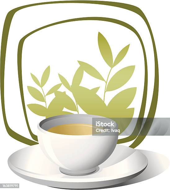 Bella Tazza Di Tè - Immagini vettoriali stock e altre immagini di Tè nero - Tè nero, Bevanda calda, Bianco