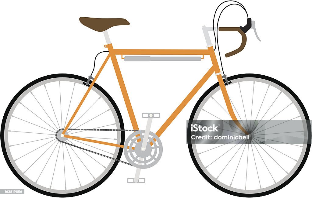 Tectónico Precioso fin de semana Ilustración de Clásico Carretera Bicicleta De Una Velocidad y más Vectores  Libres de Derechos de 1970-1979 - 1970-1979, Andar en bicicleta, Bicicleta  - iStock