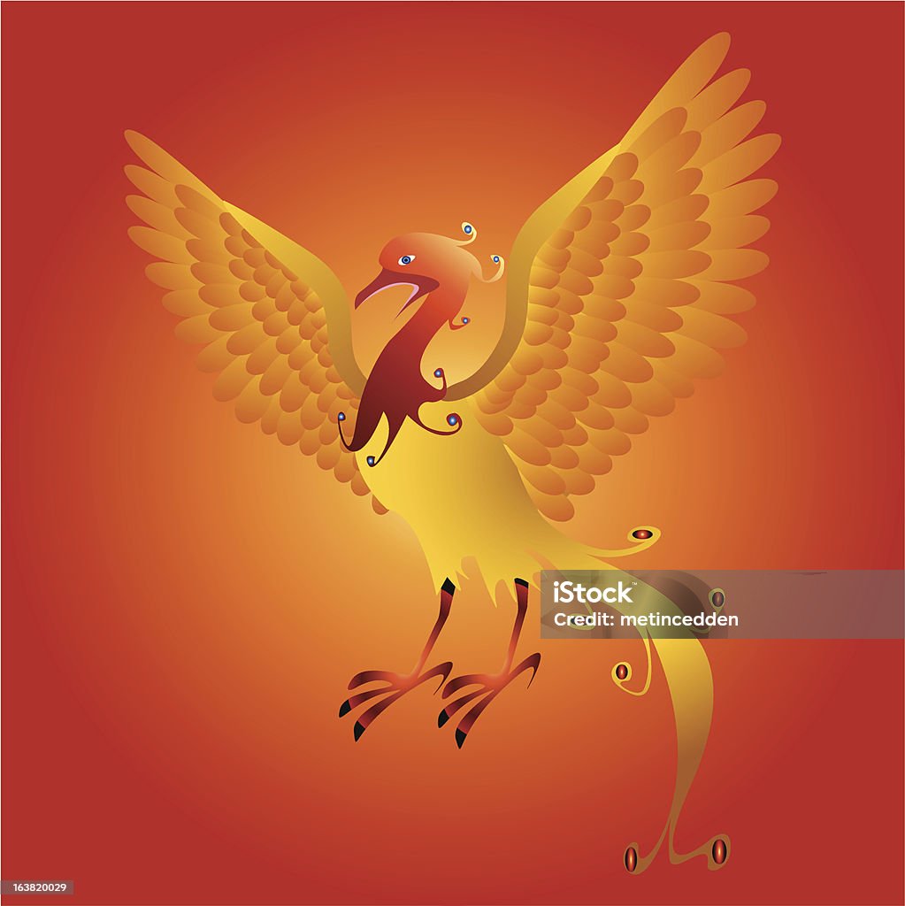 phoenix - Vetor de Animal royalty-free