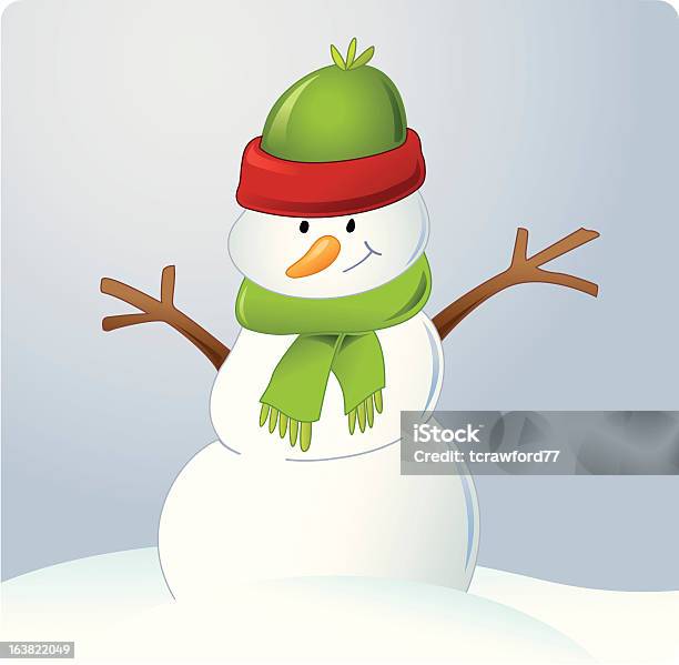겨울맞이 눈사람 12월에 대한 스톡 벡터 아트 및 기타 이미지 - 12월, 1월, 2월
