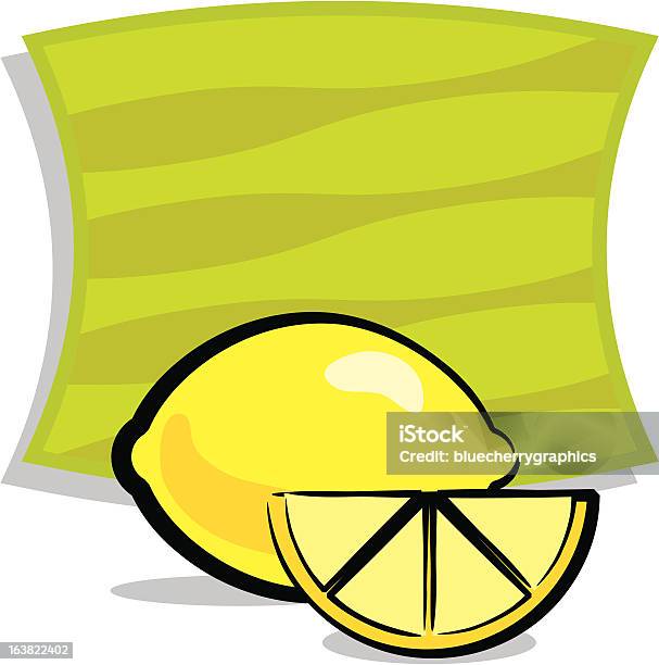 Vektorlemon Spaß Obst Stock Vektor Art und mehr Bilder von Bildhintergrund - Bildhintergrund, Bunt - Farbton, Illustration