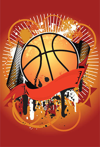 basketball.banner – artystyczna grafika wektorowa
