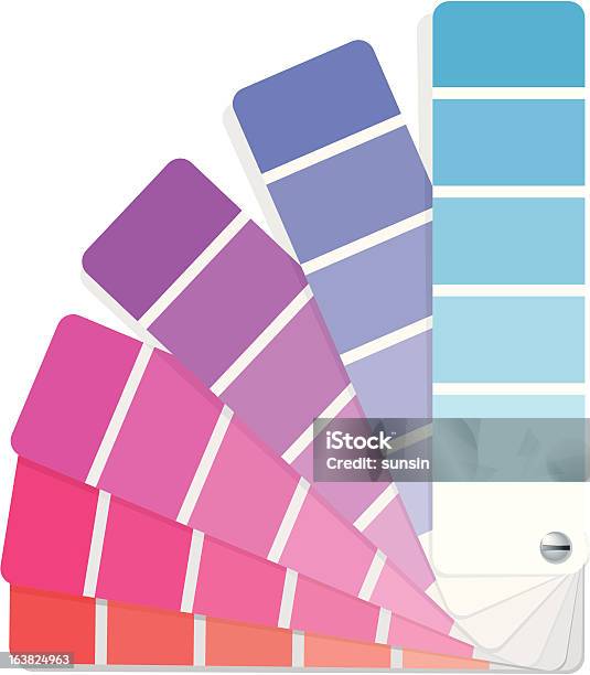 Ilustración de Gama De Colores y más Vectores Libres de Derechos de Muestra de colores - Muestra de colores, Bricolaje, Característica arquitectónica