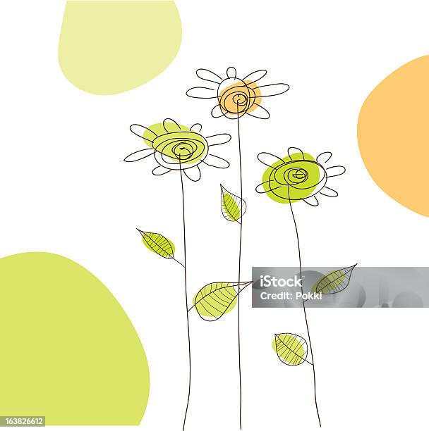 매우 간단한 꽃 0명에 대한 스톡 벡터 아트 및 기타 이미지 - 0명, 개성-개념, 귀여운