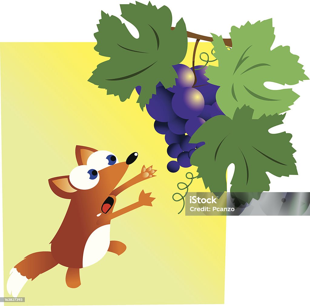 story of fox and grapes with picture