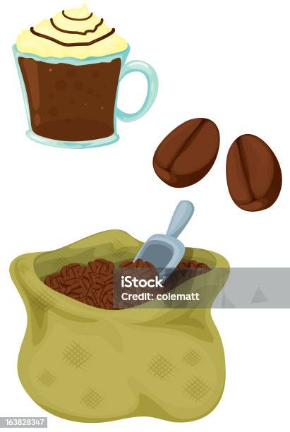 コーヒーをテーマにしたイラスト - コーヒー豆のベクターアート素材や画像を多数ご用意 - コーヒー豆, バッグ, イラストレーション