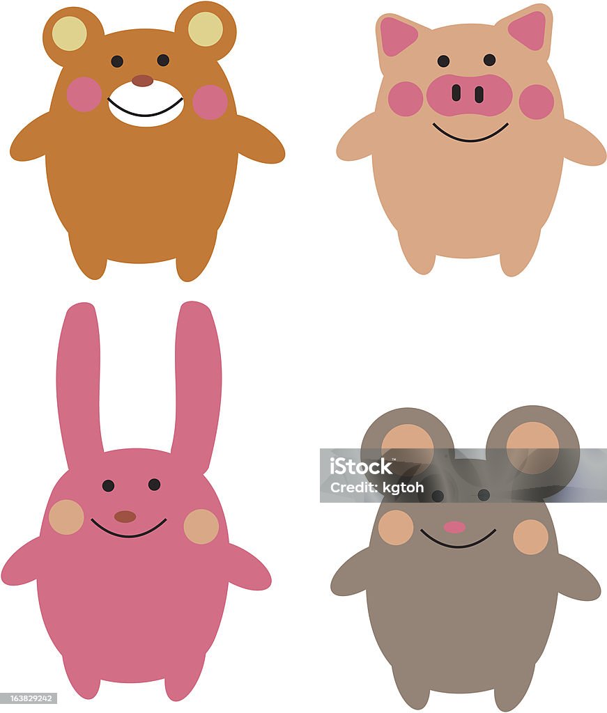 Ilustración de Adorables Dibujos Animados Animales y más Vectores Libres de Derechos de Animal - Animal, Animal doméstico, Cerdo - iStock Ilustración de Adorables Dibujos Animados Animales y más Vectores Libres de Derechos de Animal - Animal, Animal doméstico, Cerdo - iStock