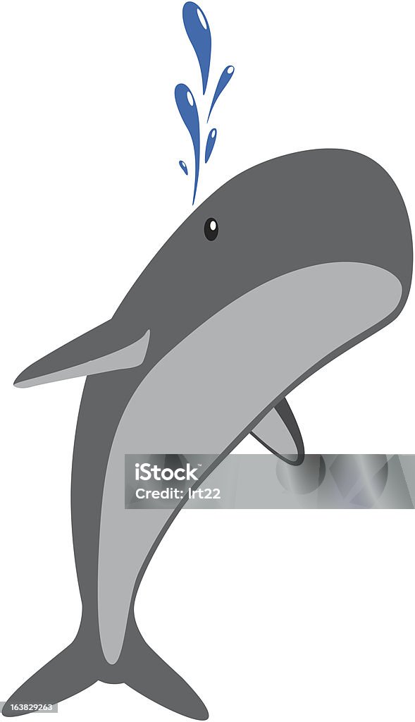 Grey_whale - Vetor de Animal royalty-free