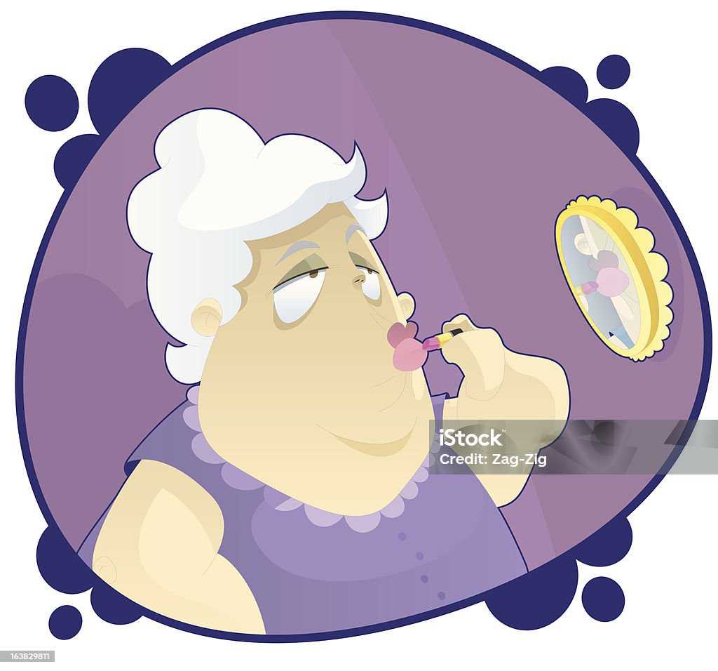 La Signora - clipart vectoriel de Adulte libre de droits