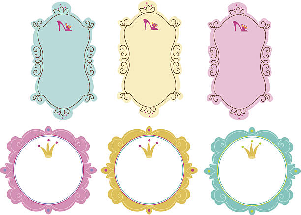 tag set 1 vector art illustration