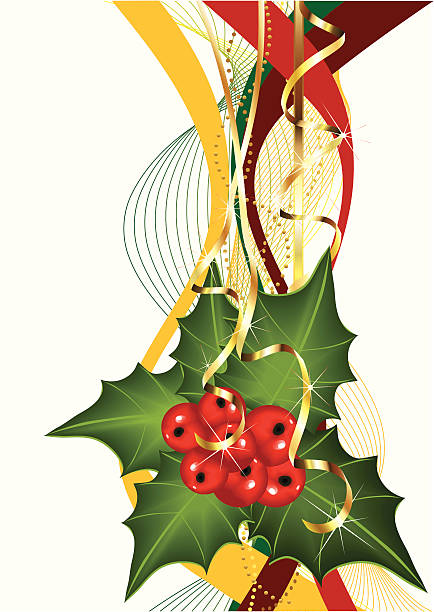 Christmas background vector art illustration