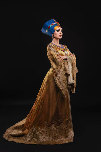 istock Egyptian queen Cleopatra studio portrait 1638320789