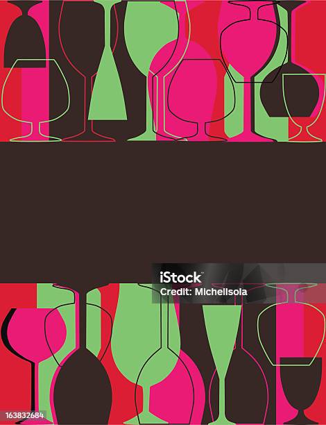 Ristorante Carta Menu O - Immagini vettoriali stock e altre immagini di Alchol - Alchol, Bar, Bicchiere da vino