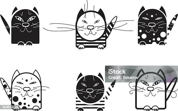 Ilustración de Cat y más Vectores Libres de Derechos de Animal - Animal, Decoración - Objeto, Diseño - Temas