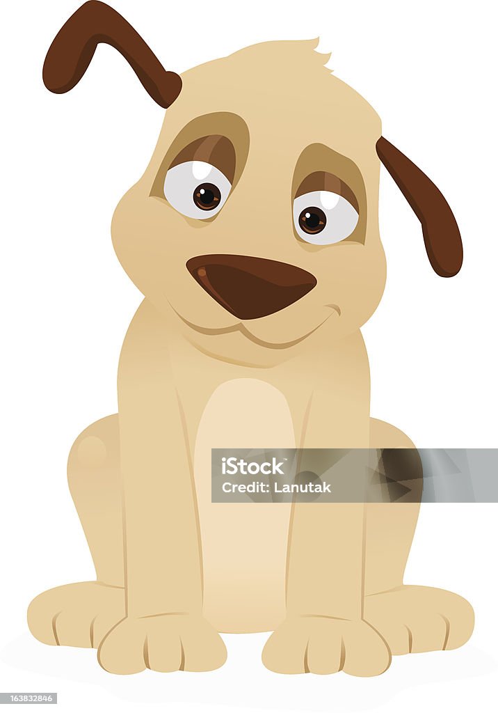 Cachorrinho - Vetor de Cão royalty-free