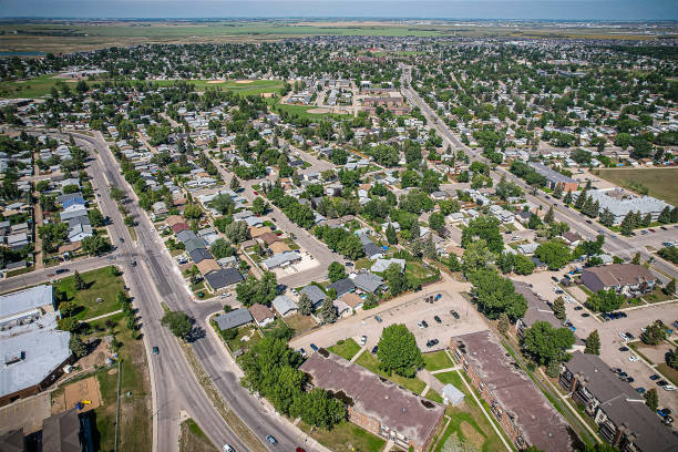 istock Confederation Park Aerial in Saskatoon 1638337444