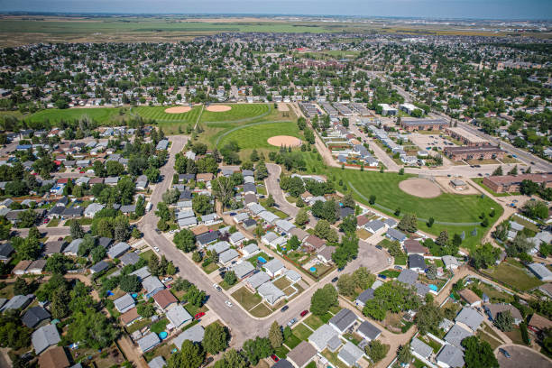 istock Confederation Park Aerial in Saskatoon 1638338415