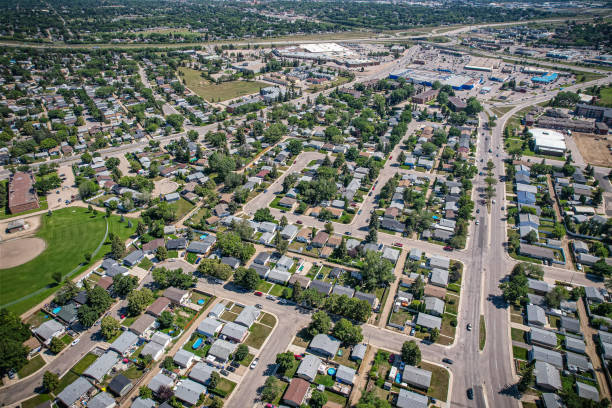 istock Confederation Park Aerial in Saskatoon 1638339144