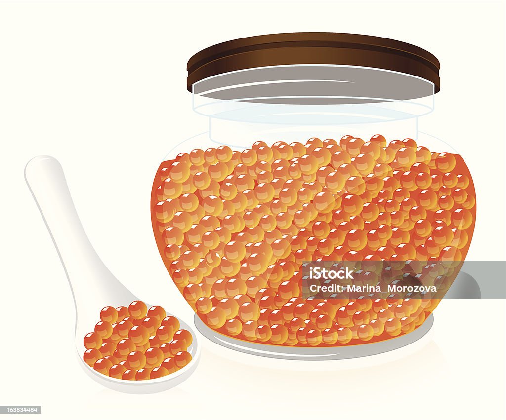 Caviar - Vetor de Alimentação Saudável royalty-free